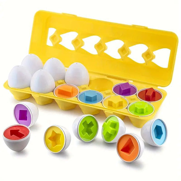 Montessori Geometric Eggs