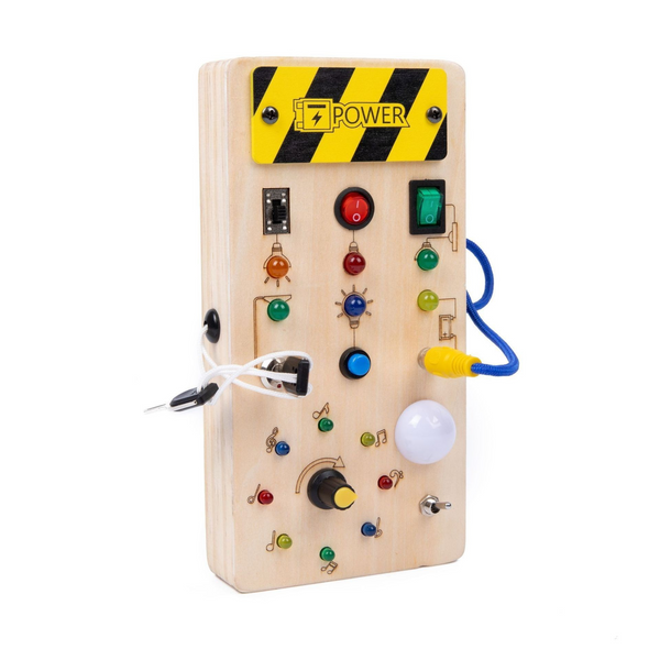 Montessori Wooden Switch Board