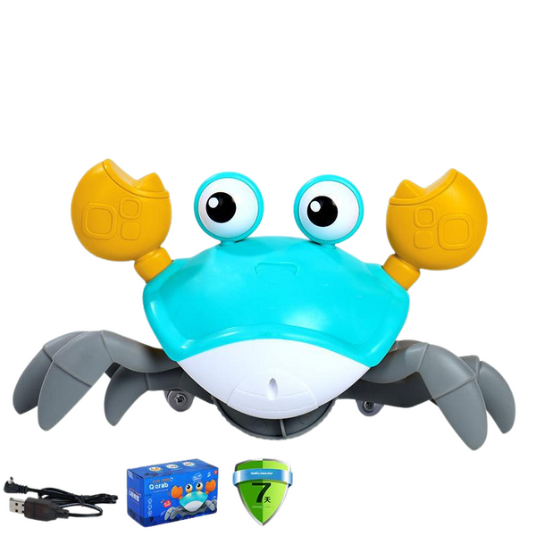 Dancing Crab Run Away Toy for Babies Crawling Interactive Escape Crabs Baby Birthday Thanksgiving Christmas Gift Battery Edition