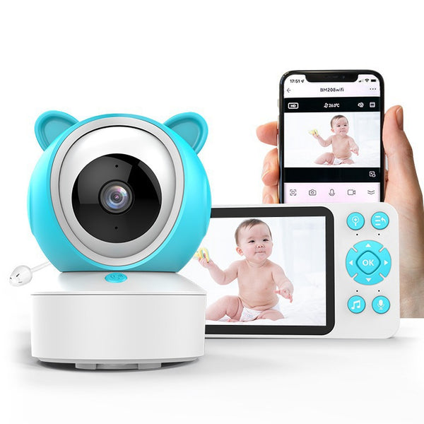 B2Kit 5" Baby Monitor – 360° View, High-Resolution, and Smart Features for Ultimate Baby Care