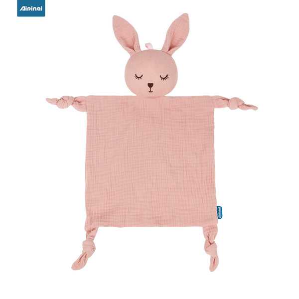 Newborn Baby Lovey Security Blanket,Lovies for Babies New Born Baby Unique Neutral Gifts Boys and Girls (bunny lion elephant bear koala)